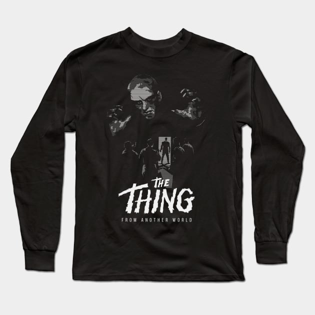 The Thing from Another World Long Sleeve T-Shirt by MonoMagic